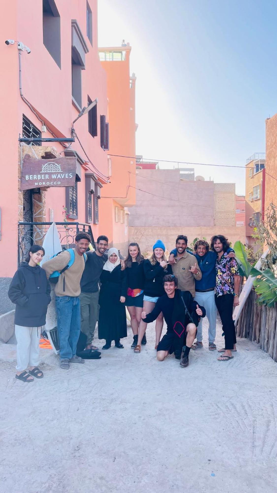 Hostel Berber Waves Surf House Tamraght Exterior foto